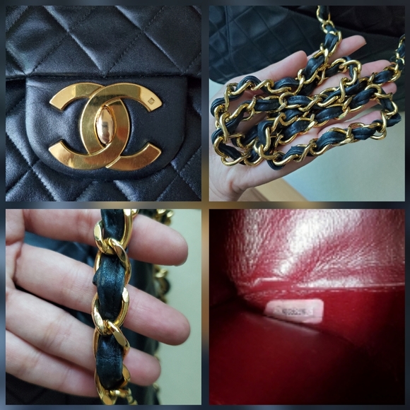 CHANEL Lambskin Maxi Jumbo 34 Shoulder Bag - Picture 8 of 8